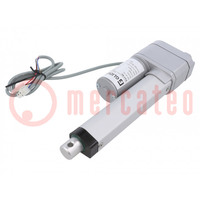 Motor: DC; 12VDC; 7A; 5: 1; 101.6mm; Features: linear actuator; IP65