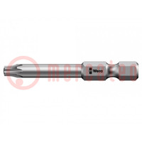 Screwdriver bit; Torx® with protection; T25H; Overall len: 70mm