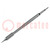 Tip; conical; 0.6mm; for soldering iron,for soldering station