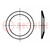 Ring; veerring; M8; D=14mm; h=0,9mm; verenstaal; BN 803