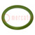 O-ring gasket; FKM; Thk: 1.8mm; Øint: 17mm; M20; green; -40÷200°C
