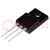 Transistor: N-MOSFET; unipolaire; 600V; 12A; TO220F