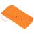 Záró/elválasztó lemez; narancs; 280; 2,5x28x53mm; 280-9