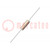 Inductor: wire; THT; 12uH; 4A; 48mΩ; Ø7.5x24mm; ±20%; Leads: axial