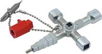 Profesjonalny klucz do szaf sterowniczych - Profi Key - 90 x 72 mm