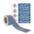 SafetyMarking Rohrleitungsband, Sauerstoff O2, Gr. 0, blau, DIN 2403, Länge 33m