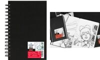 CANSON Skizzenbuch ARTBOOK ONE, 140 x 216 mm, schwarz (5297855)