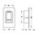 Skizze zu IDENCOM Fingerscanner BioKey Inside Mini X APP, Edelstahl-schwarz