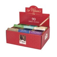 Zestaw herbat w kopertach Sir William's Tea, 6 smaków, 90 sztuk