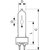 Halogen-Metalldampflampe PHILIPS-LICHT Entladungslampe 50W CDM-T ELITE, G12, 94