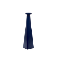 Candelabro grande Yuba in alluminio blu