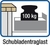 Werkbank fahrbar grau/bla1500x700x50mm 1Tür/3Schub