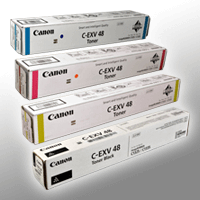 4 Canon Toner C-EXV48 Multipack BK C M Y 4-farbig