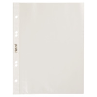 Prospekthülle Essential, A5, PP, genarbt, 100 Stück, farblos