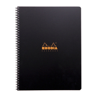 Rhodia 119901C Notizbuch A4+ 80 Blätter Schwarz