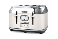 Muse MS-131 SC toaster 6 4 slice(s) 1800 W Stainless steel, White