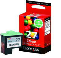 Lexmark Nr. 27 standaard kleuren inktcartridge