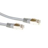 ACT FTP Category 5E Grey, LSZH, 1 m cable de red Gris F/UTP (FTP)