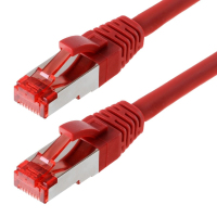 Helos CAT6 S/FTP (PIMF), 5m Netzwerkkabel Rot SF/UTP (S-FTP)