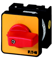 Eaton T0-2-1/E-RT przełącznik elektryczny Toggle switch 3P Czarny, Czerwony, Żółty