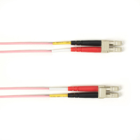 Black Box FOLZHM4-001M-LCLC-PK InfiniBand/fibre optic cable 1 m LC OM4 Pink