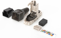 Microconnect KON524TL kabel-connector RJ-45 Zwart