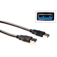 ACT USB 3.0 A male - USB A male 2,00 m