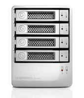 G-Technology G-SPEED eS Pro array di dischi 4 TB Desktop Argento
