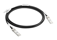 HPE Aruba Networking Networking Instant On 10G SFP+ to SFP+ 3m Direct Attach Copper Cable InfiniBand és száloptikai kábel SFP+ Fekete, Ezüst