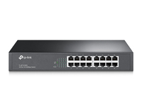TP-Link TL-SF1016DS hálózati kapcsoló Beállítást nem igénylő (unmanaged) Fast Ethernet (10/100) 1U Fekete