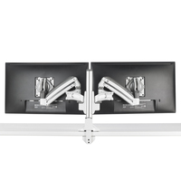 Chief KX Low-Profile Dual Monitor Arm 76.2 cm (30") White Desk