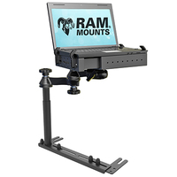 RAM Mounts No-Drill Universal Laptop Mount with Reverse Configuration
