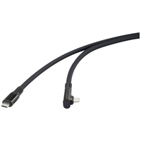 Renkforce RF-6438138 USB Kabel USB4 Gen 2x2 1 m USB C Schwarz