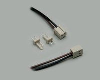 BKL Electronic 072510-O/2 kabel-connector Wit