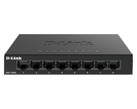 D-Link DGS-108GL łącza sieciowe Nie zarządzany Gigabit Ethernet (10/100/1000) Czarny