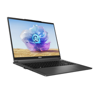 MSI Creator 16 AI STUDIO A1VHG-054 Intel Core Ultra 9 185H Laptop 40,6 cm (16") UHD+ 32 GB DDR5-SDRAM 2 TB SSD NVIDIA GeForce RTX 4080 Wi-Fi 7 (802.11be) Windows 11 Pro Grau