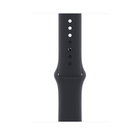 Apple 3J606ZM/A smart wearable accessory Bande Noir Fluoroélastomère