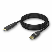 ACT AK4109 HDMI kabel 80 m HDMI Type A (Standaard) Zwart