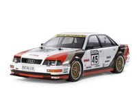 Tamiya 1991 Audi V8 modèle radiocommandé Voiture de sport Moteur électrique 1:10
