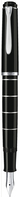 Pelikan Classic M215 vulpen Cartridgevulsysteem Zwart, Zilver 1 stuk(s)
