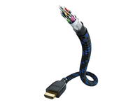 Inakustik 00423520 HDMI kabel 3 m HDMI Type A (Standaard) Zwart, Blauw