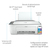 HP DeskJet Stampante multifunzione 2720, Colore, Stampante per Casa, Stampa, copia, scansione, wireless; idonea a Instant Ink; stampa da smartphone o tablet