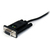 StarTech.com Câble Adaptateur USB vers RS232 Série - Câble DB9 Série DCE avec FTDI - Null Modem - USB 1.1 / 2.0 - Alimenté par Bus