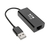 Tripp Lite U236-000-R USB 2.0 Ethernet NIC Adapter - 10/100 Mbps, RJ45, Black