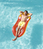 Bestway 43103 pływak basenowy i plażowy Niebieski, Czerwony Wzór Winyl Pływający materac