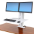 Ergotron WorkFit SR 61 cm (24") White Desk