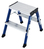 Krause 130082 step stool Aluminium Aluminium, Black, Blue