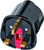 Brennenstuhl Travel Adapter earthed/GB adapter wtyczek zasilających Typ G (UK) Typu F Czarny