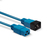 Lindy 30120 cable de transmisión Azul 1 m C19 acoplador C20 acoplador