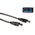 ACT SB3002 cable USB 2,00 m USB A Negro